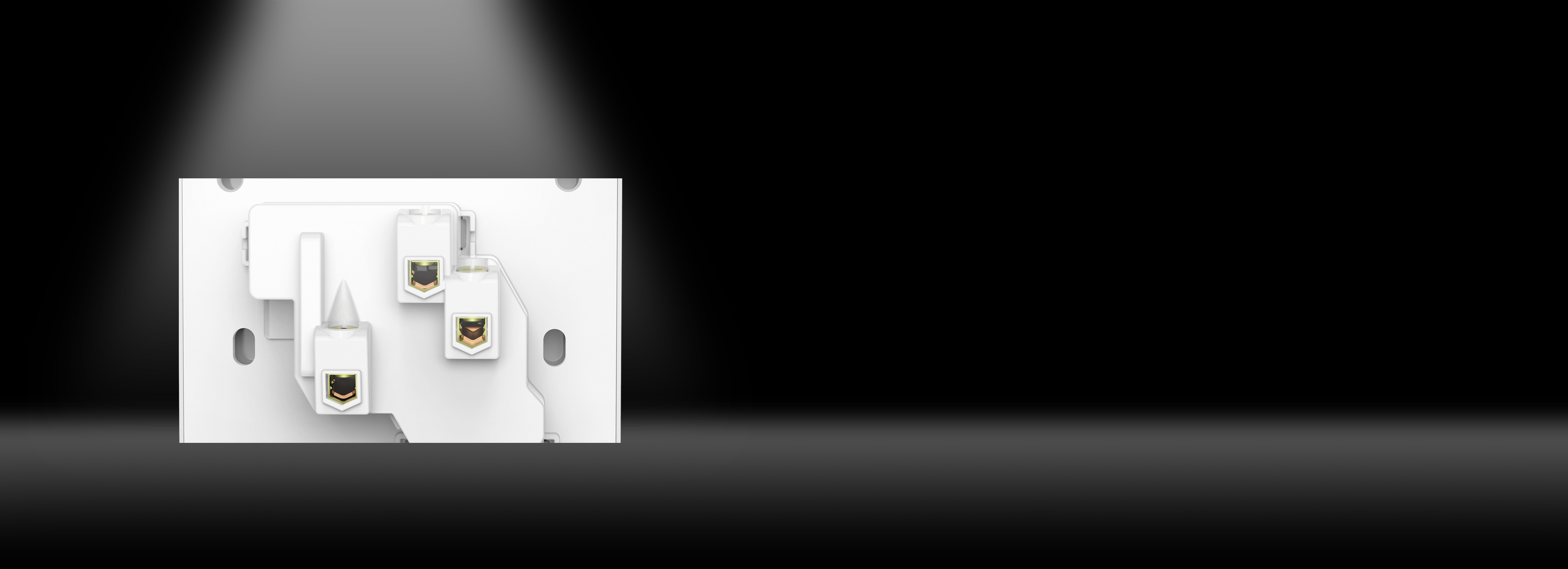 粗細(xì)線輕松混接 V型大孔徑接線結(jié)構(gòu)，可...