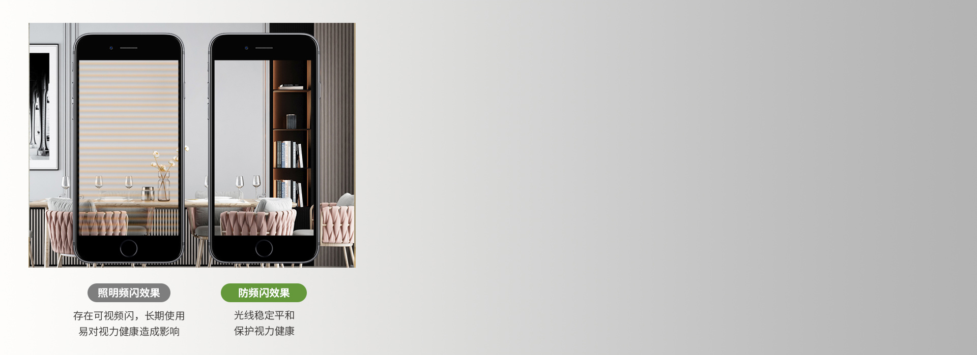 安全隔離驅(qū)動(dòng)，防頻閃，更護(hù)眼 采用隔離...