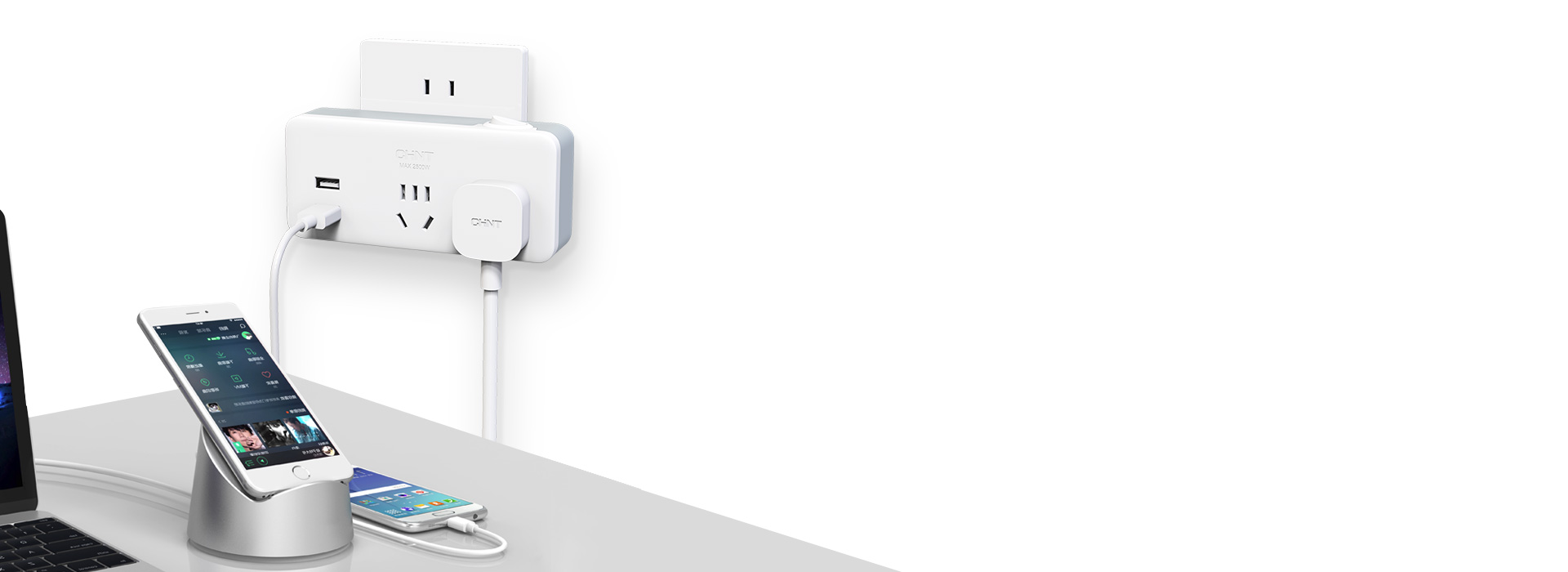 雙USB充電口，充電不用搶 2個總電流...