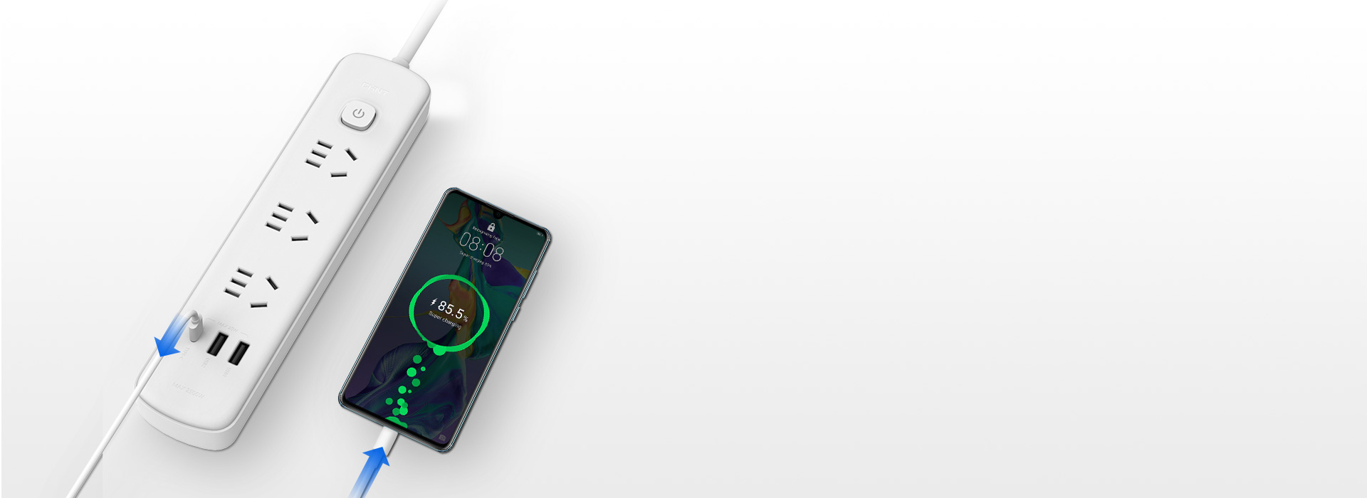 充電不需久等 20W大功率插線板，手機...