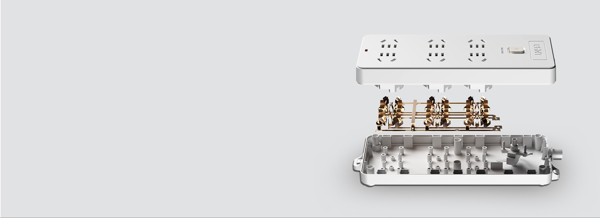 一體化銅件，安全有保障 良好韌性，順暢...