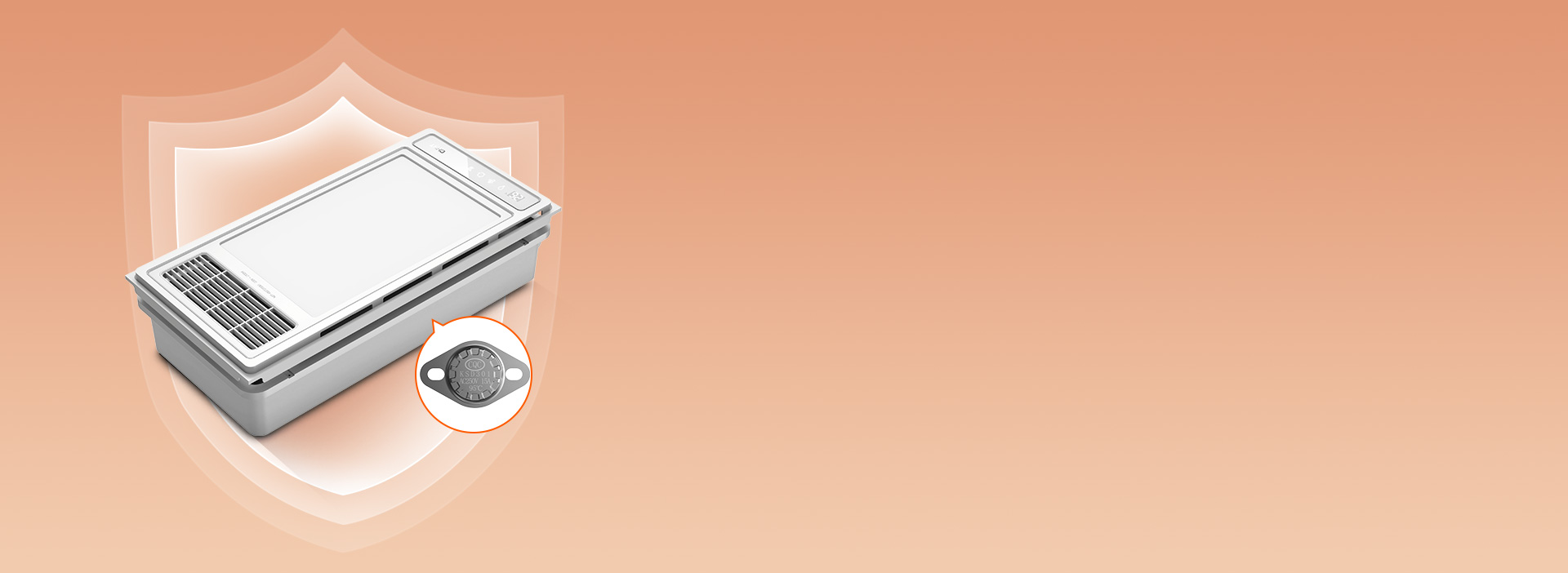 過熱保護(hù)，為安全加一道屏障 內(nèi)置105...