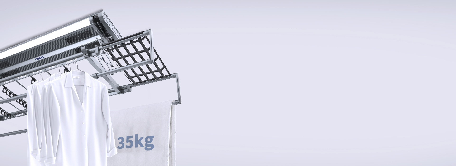 35kg強(qiáng)力承重，衣物放心曬 強(qiáng)大承重...