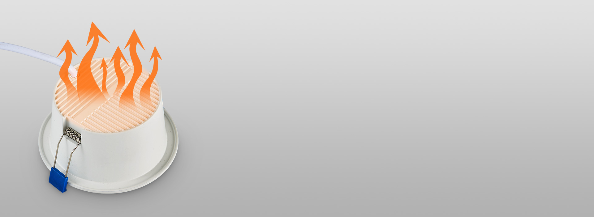 全鋁壓鑄一體成型 燈體一體成型，表面精...