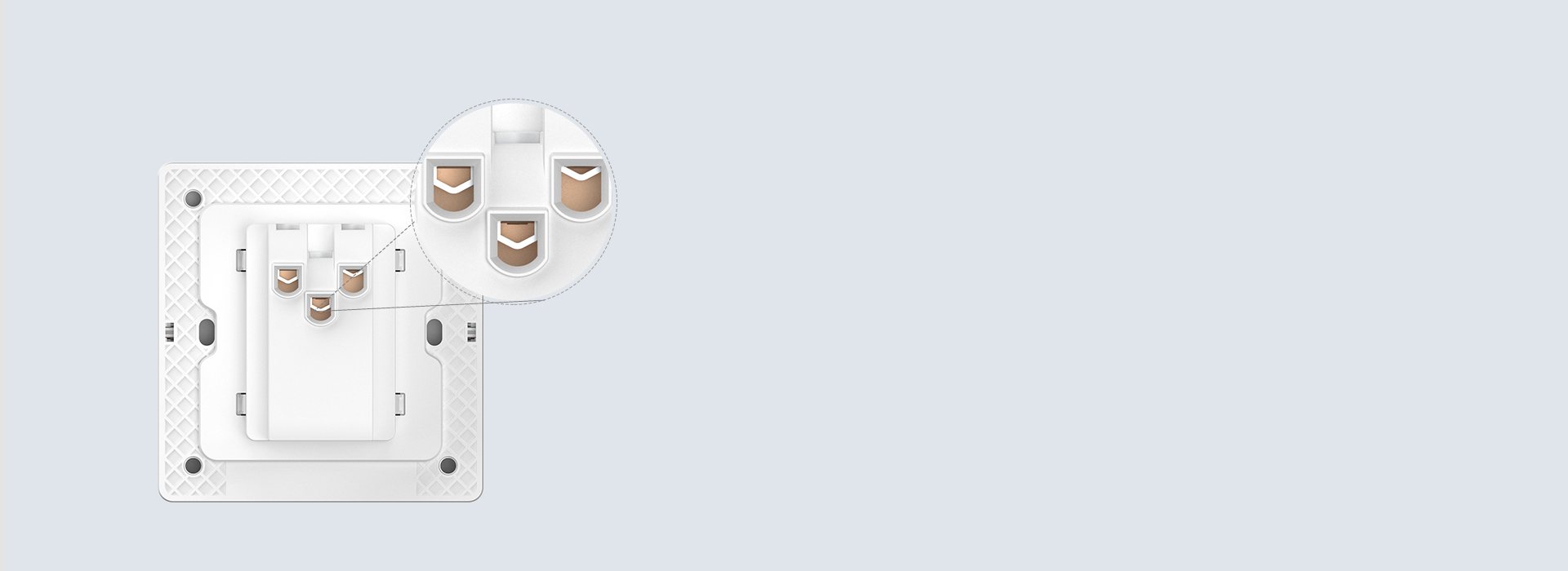 接線省時(shí)省力 鞍型拉扣式端子，接線方便...