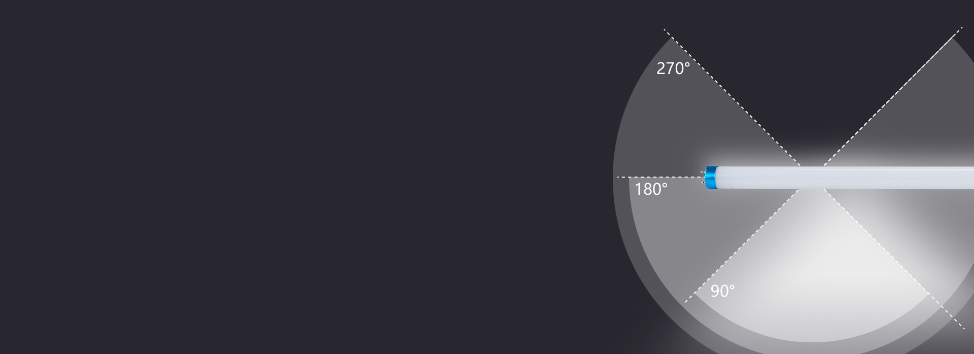 廣角發光，空間明亮 正泰T812系列燈...