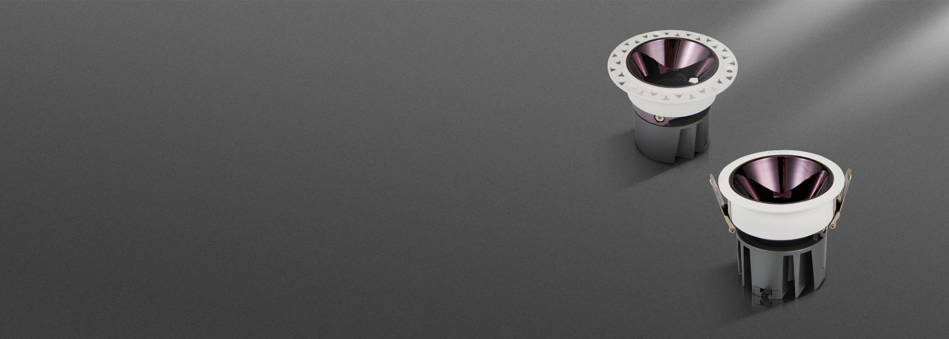 防眩深色燈杯，輕松駕馭無主燈 槍灰色燈...