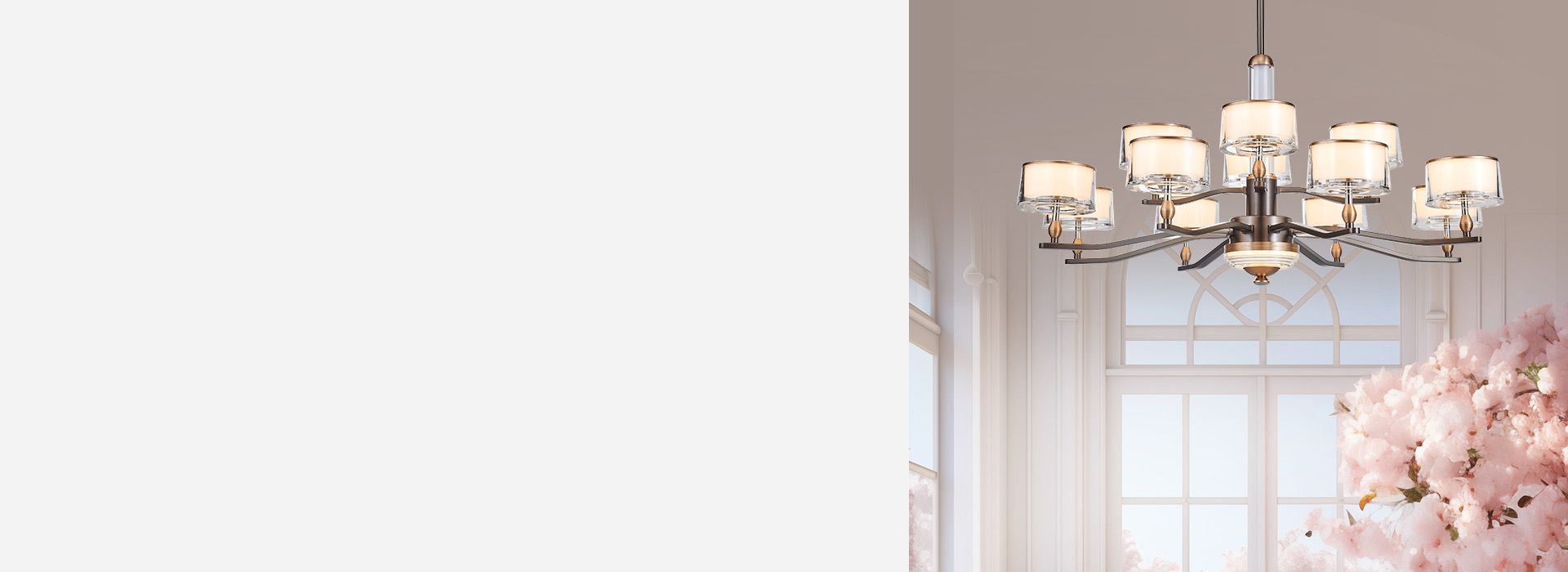 智能吊燈：XDD123系列 繁花似錦，...