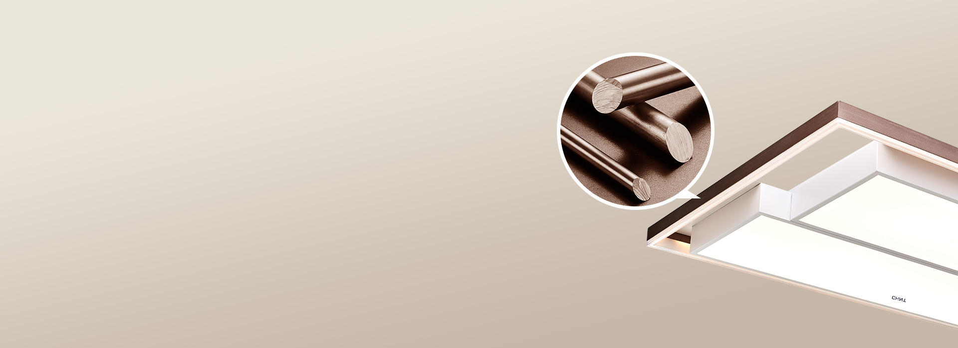 磨砂質感邊框 邊框采用精工鋁材，糅合磨...