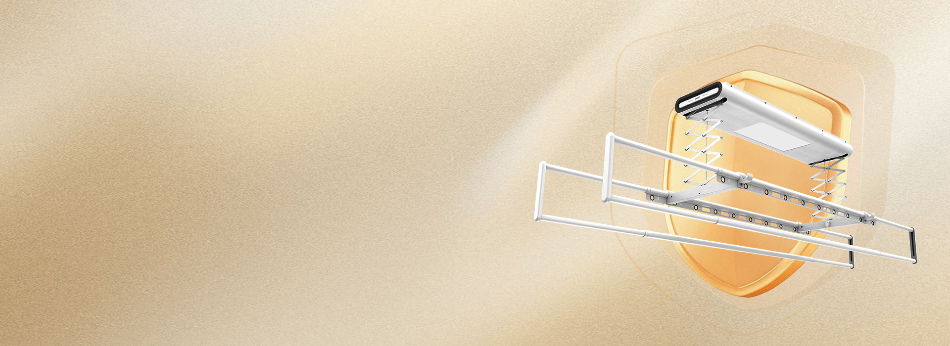 貼心技術保護，晾曬安全方便 智能技術加...