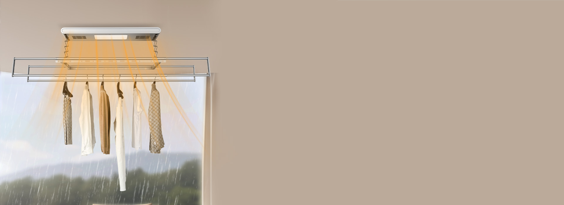 衣物速干，再也不怕梅雨季 PTC快速制...