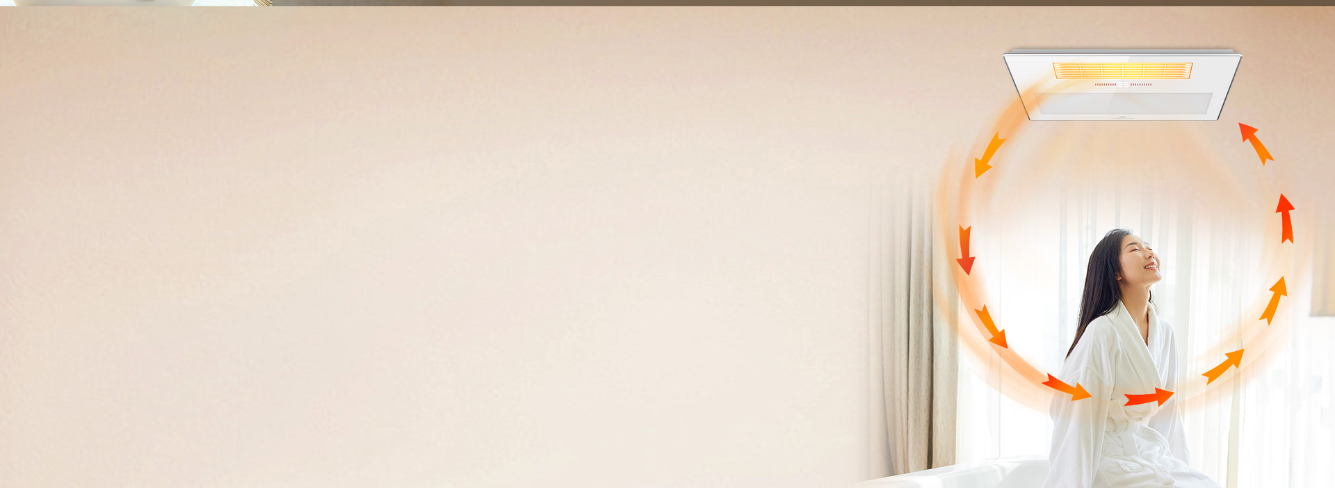 上下溫差小，從頭暖到腳 2800W大功...