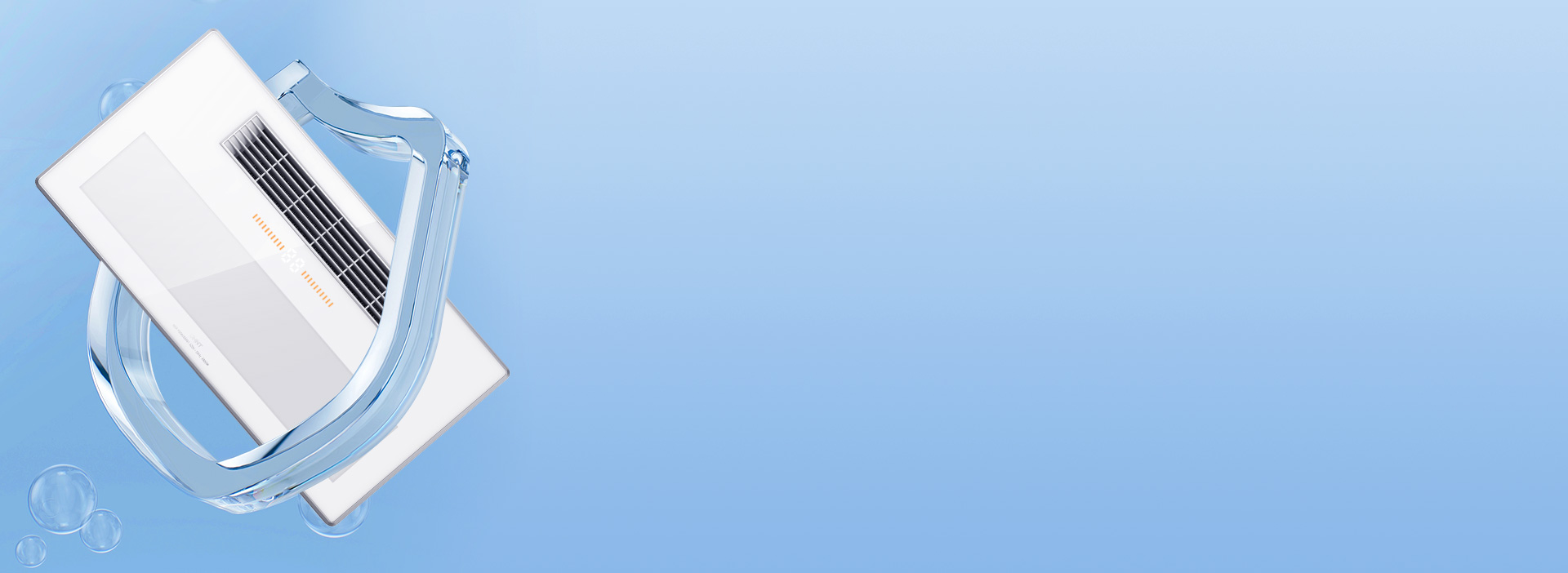 嚴密防水，安心沐浴 取暖換氣采用雙核塑...