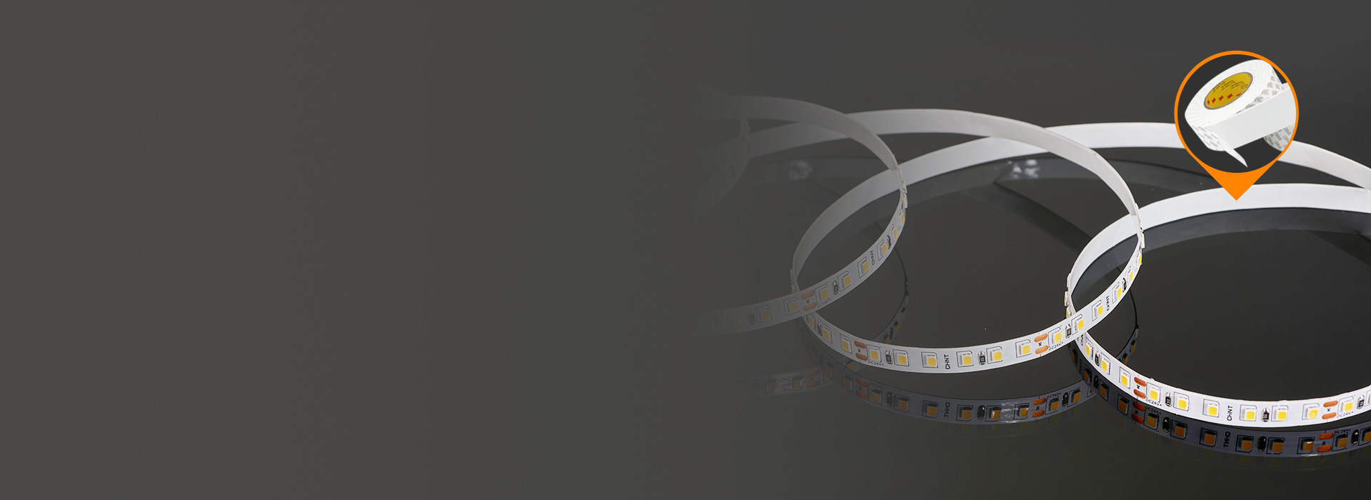 自帶背膠，安裝方便 裸板燈帶，自帶強(qiáng)力...