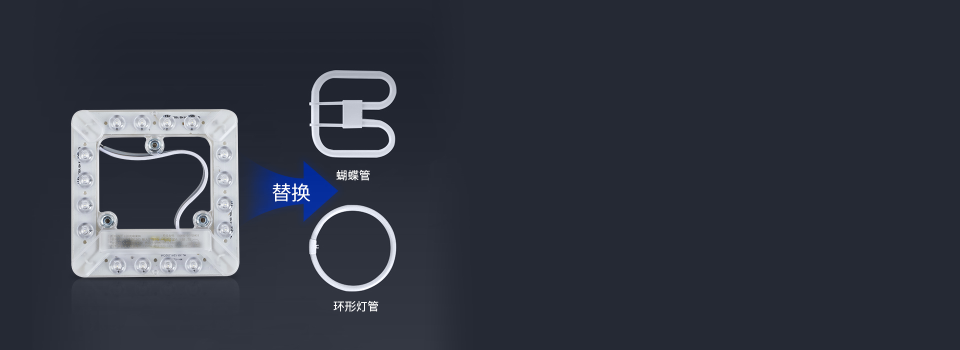 輕松替換傳統(tǒng)熒光燈 12W產(chǎn)品可以替代...